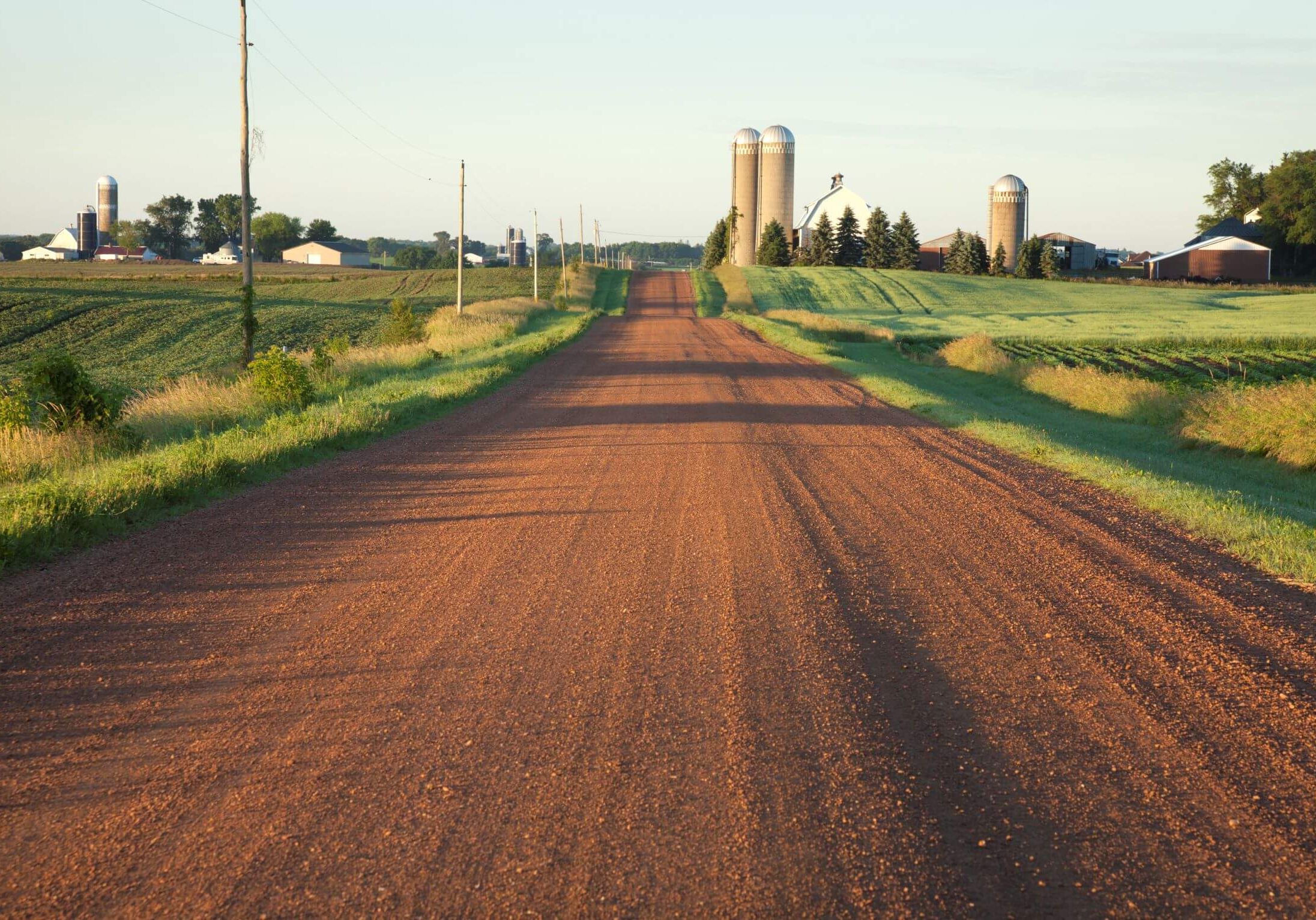 rural midwest road